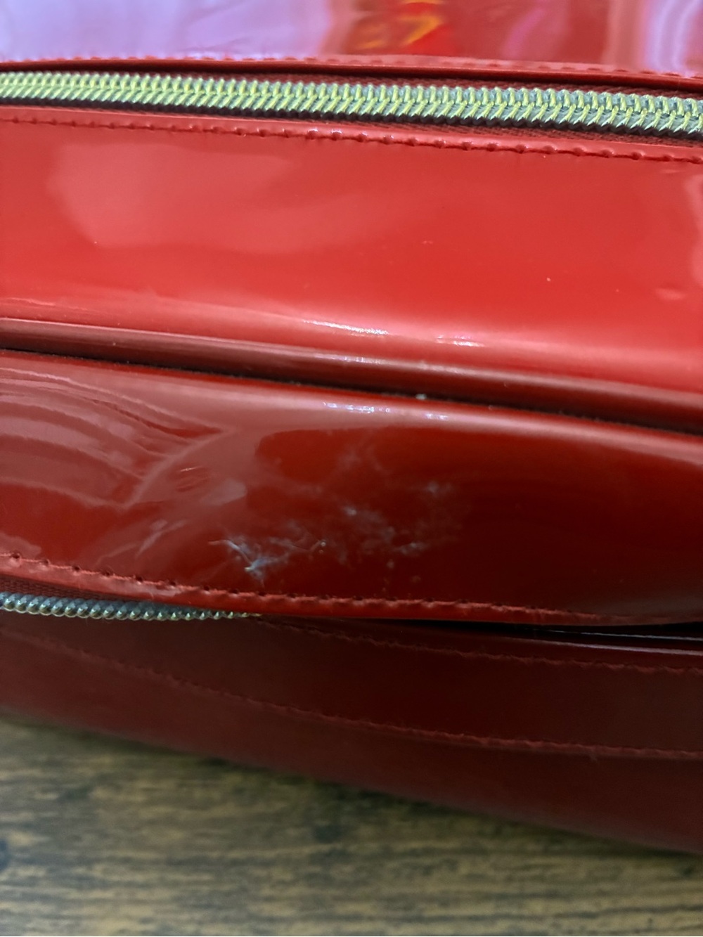 Estée Lauder Red Cosmetic Travel Bag - Picture 10 of 15